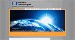 Desktop Screenshot of decision-tech.com