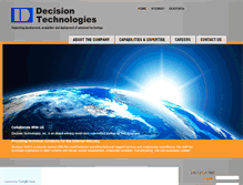 Tablet Screenshot of decision-tech.com